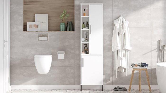 Hanah Home Armario Multiusos Vı2-W Blanco